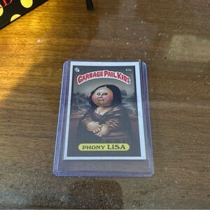 Garbage Pail Kids Phony Lisa Card #67A Near Mint